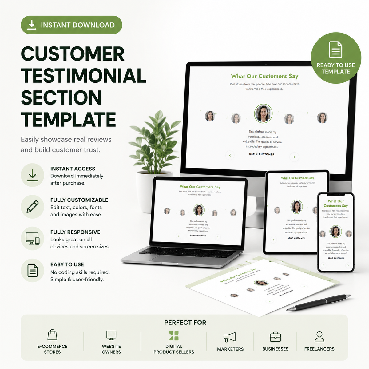 Customer Testimonial-wave