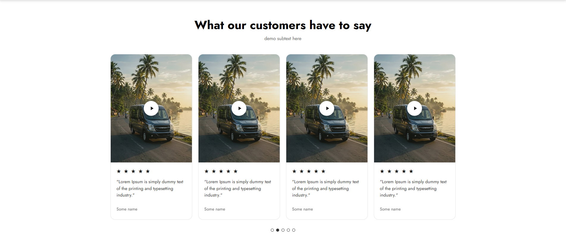 Customer Video Testimonial